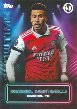 2022-23 Topps Showtime UEFA Club Competitions #NNO Gabriel Martinelli Front