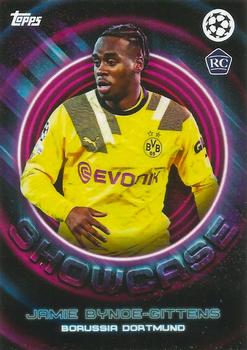 2022-23 Topps Showtime UEFA Club Competitions #NNO Jamie Bynoe-Gittens Front