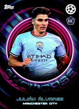 2022-23 Topps Showtime UEFA Club Competitions #NNO Julián Álvarez Front