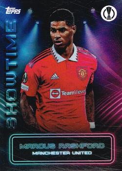 2022-23 Topps Showtime UEFA Club Competitions #NNO Marcus Rashford Front