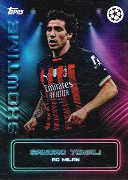 2022-23 Topps Showtime UEFA Club Competitions #NNO Sandro Tonali Front