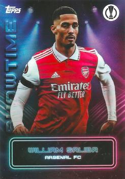2022-23 Topps Showtime UEFA Club Competitions #NNO William Saliba Front