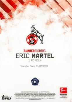 2022-23 Topps Bundesliga Summer Signings #NNO Eric Martel Back