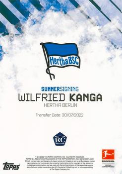 2022-23 Topps Bundesliga Summer Signings #NNO Wilfried Kanga Back