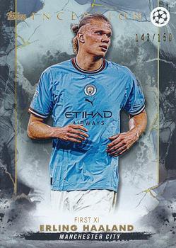 2022-23 Topps Inception UEFA Club Competitions - Rainbow #NNO Erling Haaland Front