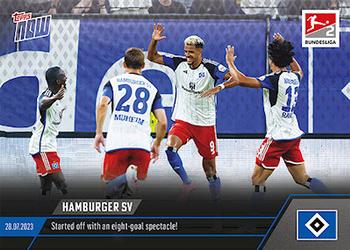 2023-24 Topps Now Bundesliga English #003 Hamburger SV Front