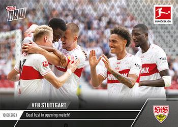2023-24 Topps Now Bundesliga English #007 VfB Stuttgart Front