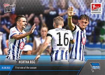 2023-24 Topps Now Bundesliga English #012 Hertha BSC Front