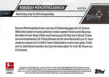 2023-24 Topps Now Bundesliga German #129 Borussia Mönchengladbach Back
