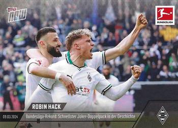 2023-24 Topps Now Bundesliga German #140 Robin Hack Front