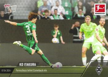 2023-24 Topps Now Bundesliga German #161 Ko Itakura Front