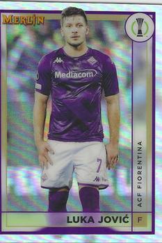 2022-23 Merlin Chrome UEFA Club Competitions - Refractor #6 Luka Jović Front