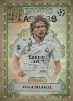 2022-23 Merlin Chrome UEFA Club Competitions - Merlin's Masters #MM-13 Luka Modrić Front