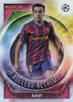 2022-23 Merlin Chrome UEFA Club Competitions - Ageless Alchemy #AA-4 Xavi Front