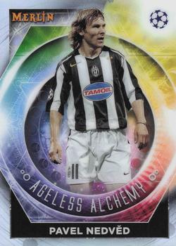 2022-23 Merlin Chrome UEFA Club Competitions - Ageless Alchemy #AA-6 Pavel Nedvěd Front