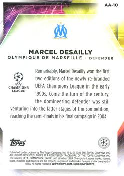 2022-23 Merlin Chrome UEFA Club Competitions - Ageless Alchemy #AA-10 Marcel Desailly Back
