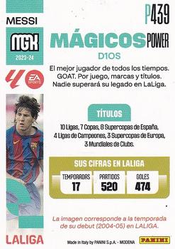2023-24 Panini Megacracks LaLiga EA Sports - Mágicos Power #P439 Messi Back