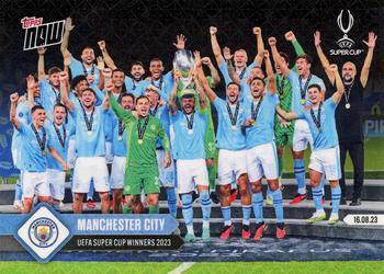 2023-24 Topps Now UEFA Champions League #001 Manchester City Front