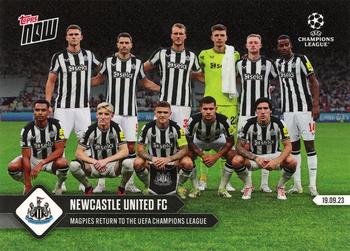 2023-24 Topps Now UEFA Champions League #007 Newcastle United FC Front
