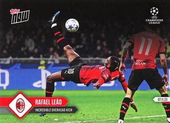 2023-24 Topps Now UEFA Champions League #055 Rafael Leão Front