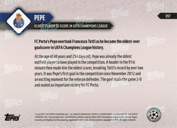 2023-24 Topps Now UEFA Champions League #057 Pepe Back