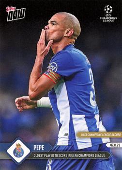 2023-24 Topps Now UEFA Champions League #057 Pepe Front