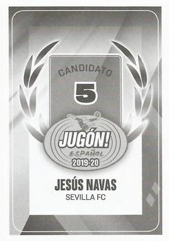 2019-20 Panini LaLiga Santander Este Stickers - Premios Jugon #5 Jesus Navas Back