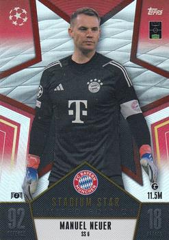 2023-24 Topps Match Attax UEFA Club Competitions - Stadium Stars Limited Edition #SS 6 Manuel Neuer Front