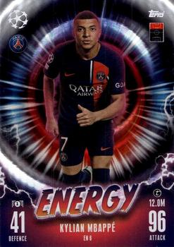 2023-24 Topps Match Attax UEFA Club Competitions - Energy #EN 6 Kylian Mbappé Front