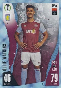 2023-24 Topps Match Attax UEFA Club Competitions - Crystal #9 Ollie Watkins Front
