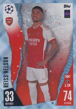 2023-24 Topps Match Attax UEFA Club Competitions - Crystal #36 Reiss Nelson Front