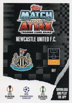 2023-24 Topps Match Attax UEFA Club Competitions - Crystal #68 Jamaal Lascelles Back