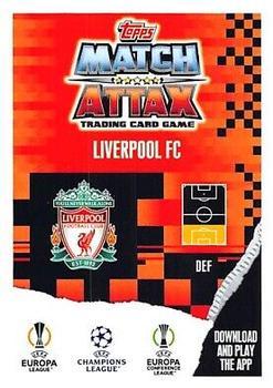 2023-24 Topps Match Attax UEFA Club Competitions - Crystal #86 Joe Gomez Back