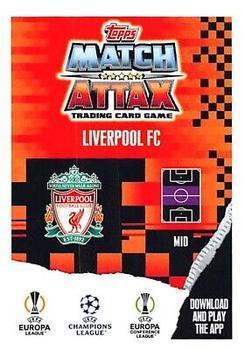 2023-24 Topps Match Attax UEFA Club Competitions - Crystal #89 Fabinho Back