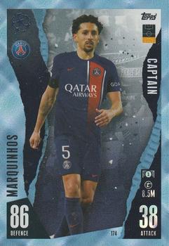 2023-24 Topps Match Attax UEFA Club Competitions - Crystal #174 Marquinhos Front