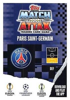 2023-24 Topps Match Attax UEFA Club Competitions - Crystal #179 Achraf Hakimi Back