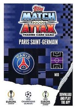 2023-24 Topps Match Attax UEFA Club Competitions - Crystal #180 Manuel Ugarte Back