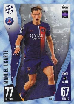 2023-24 Topps Match Attax UEFA Club Competitions - Crystal #180 Manuel Ugarte Front