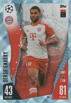 2023-24 Topps Match Attax UEFA Club Competitions - Crystal #202 Serge Gnabry Front