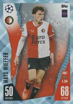 2023-24 Topps Match Attax UEFA Club Competitions - Crystal #249 Mats Wieffer Front