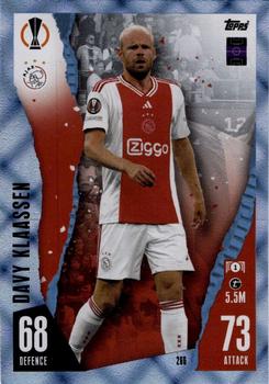 2023-24 Topps Match Attax UEFA Club Competitions - Crystal #266 Davy Klaassen Front