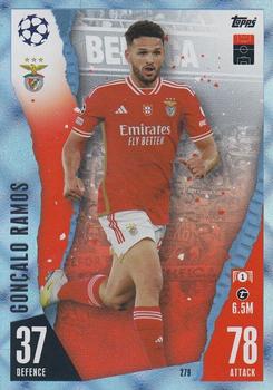 2023-24 Topps Match Attax UEFA Club Competitions - Crystal #279 Gonçalo Ramos Front