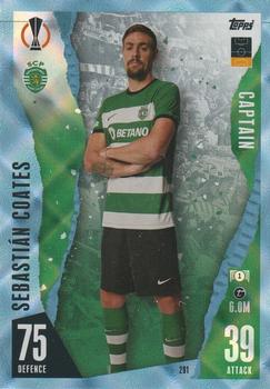2023-24 Topps Match Attax UEFA Club Competitions - Crystal #291 Sebastián Coates Front