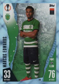 2023-24 Topps Match Attax UEFA Club Competitions - Crystal #296 Marcus Edwards Front