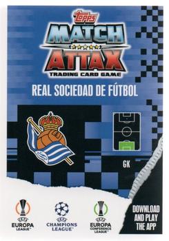2023-24 Topps Match Attax UEFA Club Competitions - Crystal #299 Alejandro Remiro Back