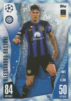 2023-24 Topps Match Attax UEFA Club Competitions - Crystal #336 Alessandro Bastoni Front