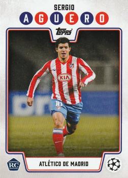 2023-24 Topps The Lost Rookie Cards #NNO Sergio Aguero Front