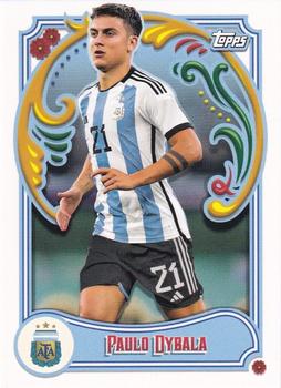 2023 Topps Argentina Fileteado #23 Paulo Dybala Front