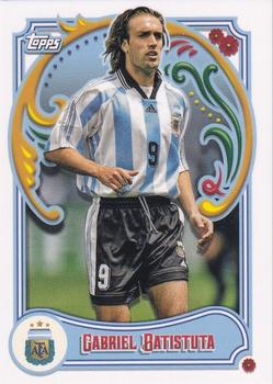 2023 Topps Argentina Fileteado #43 Gabriel Batistuta Front