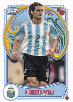 2023 Topps Argentina Fileteado #50 Roberto Ayala Front